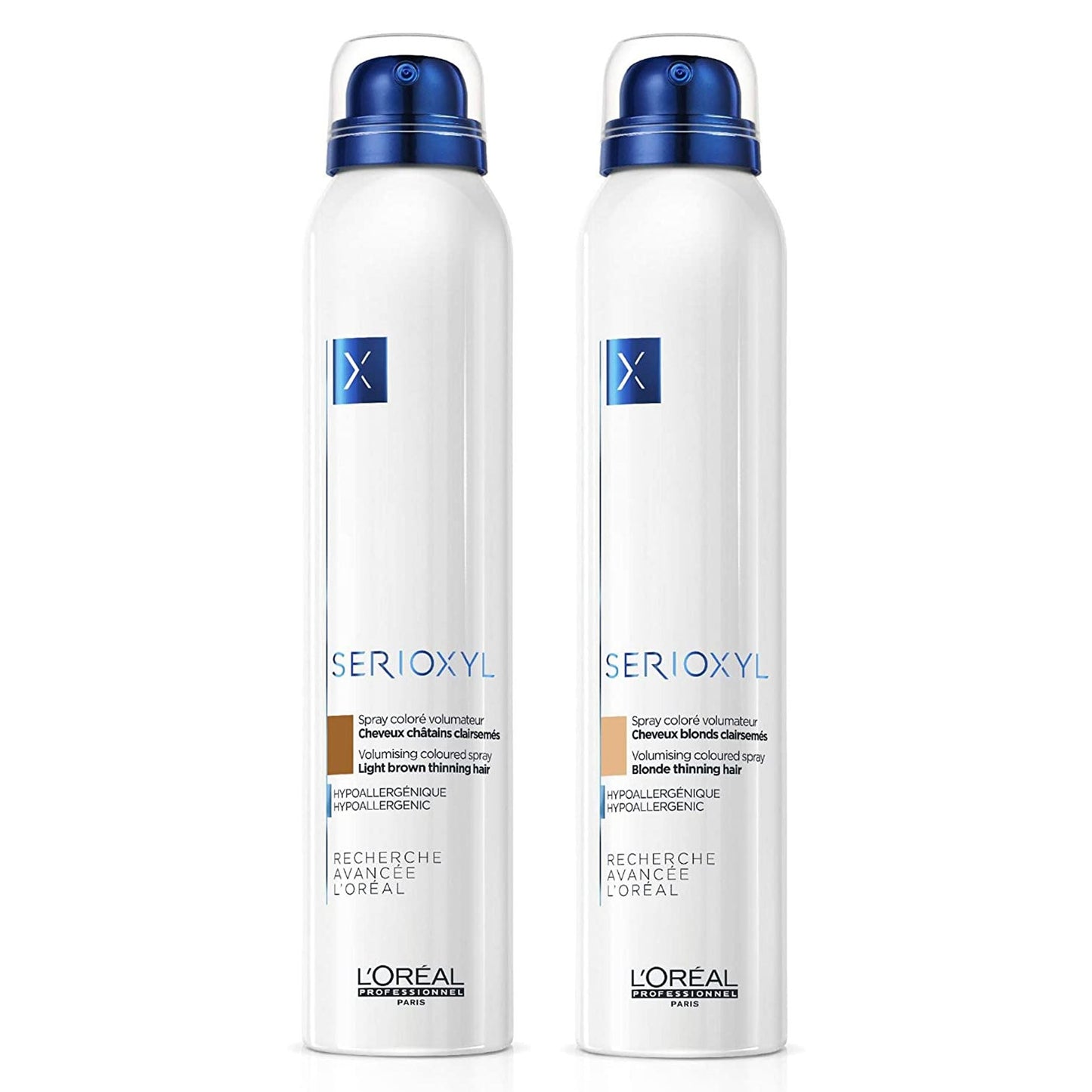 L'Oreal Professional Serioxyl Volumising Coloured Spray For Thinning Hair (VARIOUS COLOURS)