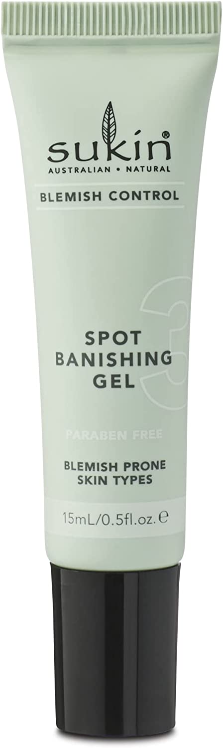 Sukin Natural Blemish Control Spot Banishing Gel 15ml