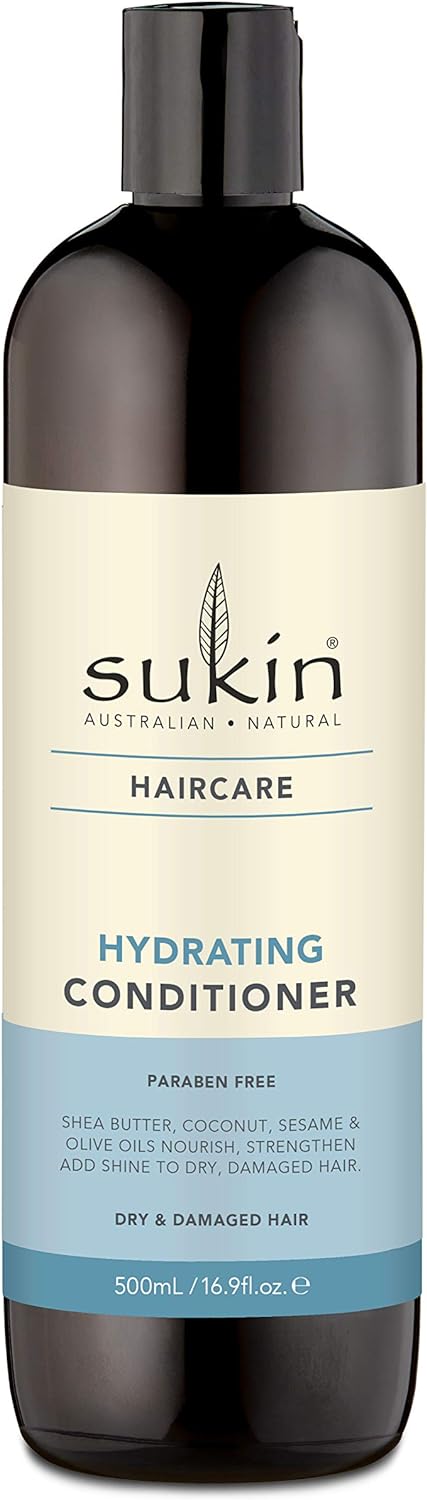 Sukin Natural Haircare Hydrating Conditioner For Dry Damaged Hair 500ml