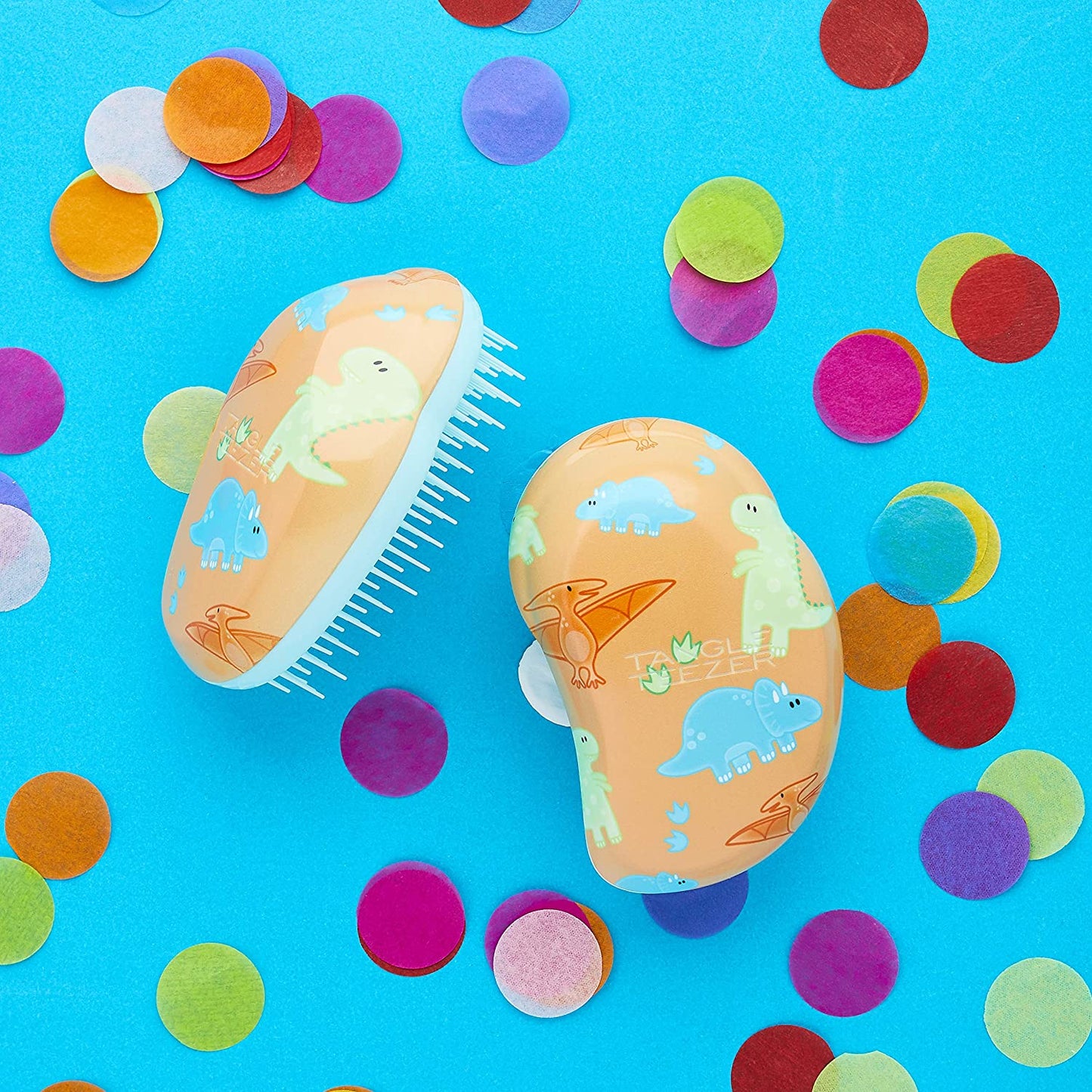 Tangle Teezer The Original MINI Detangling Hairbrush - THE MIGHTY DINO For Kids