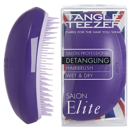 Tanglee Teezer Salon Elite Detangling Hair Brush - Violet Diva/Lilac