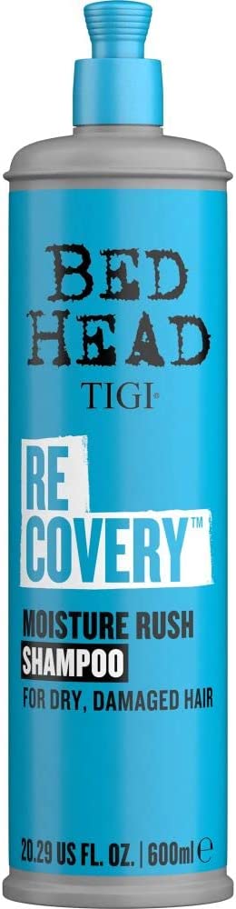 TIGI Bed Head RECOVERY Moisture Rush Shampoo For Dry Damaged Hair 600ml